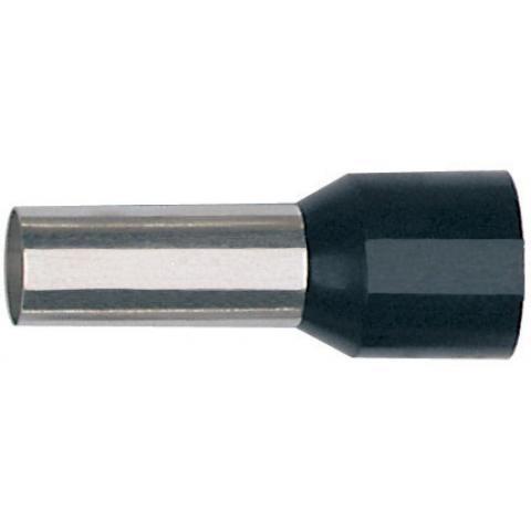 Miniatuur van Klauke adereindhuls geïsoleerd 4mm2 hulslengte 18mm grijs - per 100 stuks (47418)