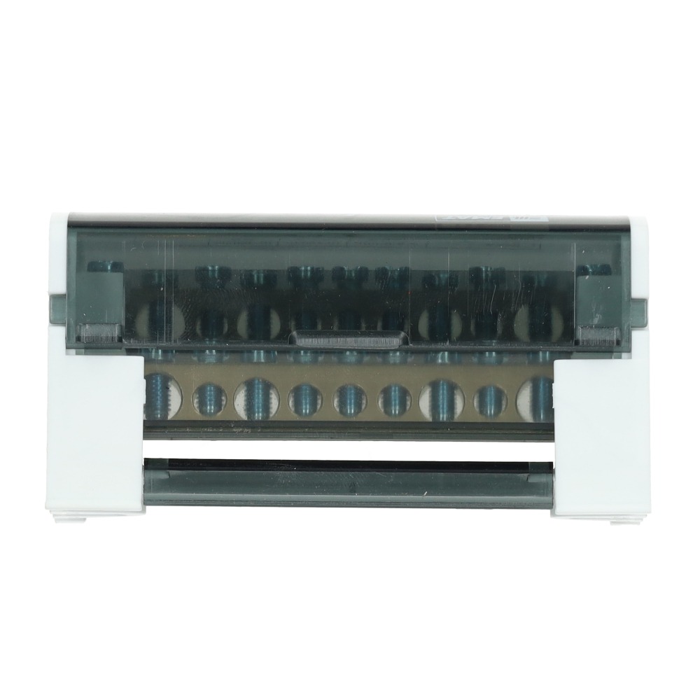 Miniatuur van EMAT aansluitblok 2-polig 11 aansluitingen 125A DIN-rail (85280006)