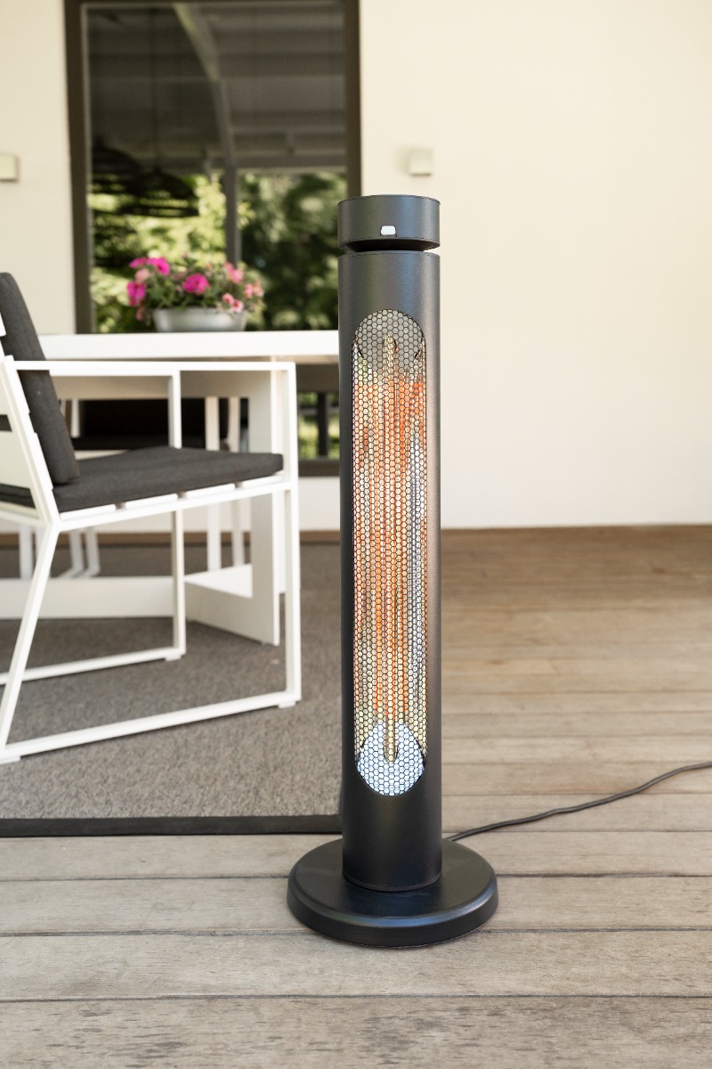 Miniatuur van Eurom elektrische staande terrasverwarming zwenkbaar 2000W Golden 2000 Shadow Tower (335538)