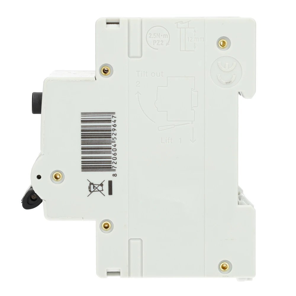 Miniatuur van EMAT differentieelautomaat 4-polig 16A B-curve 30mA (85006500)