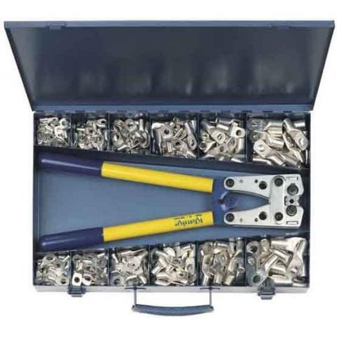 Miniatuur van Klauke kabelschoenen assortimentsdoos ongeïsoleerde incl tang SK65B (900039111)
