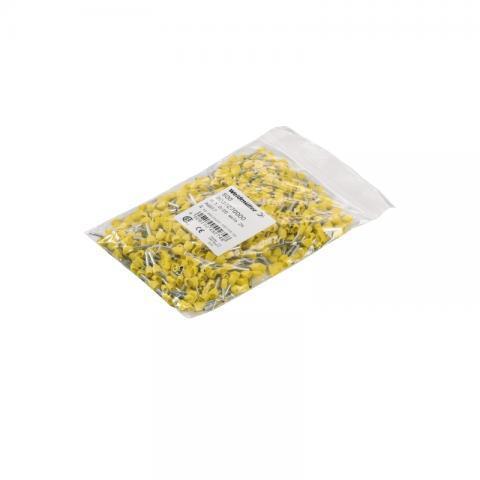 Miniatuur van Weidmüller twin adereindhuls 6mm2 hulslengte 12mm geel - per 20 stuks (9004720000)