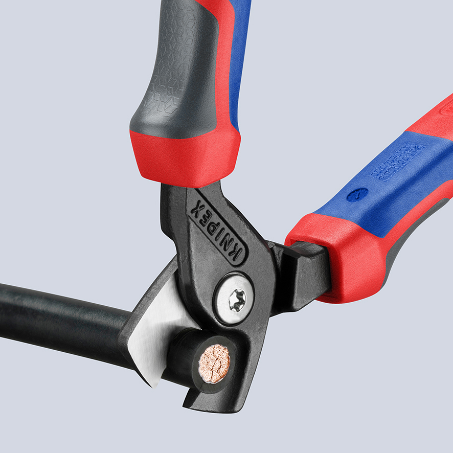 Miniatuur van KNIPEX kabelschaar getrapte snijrand 160mm (9512160)
