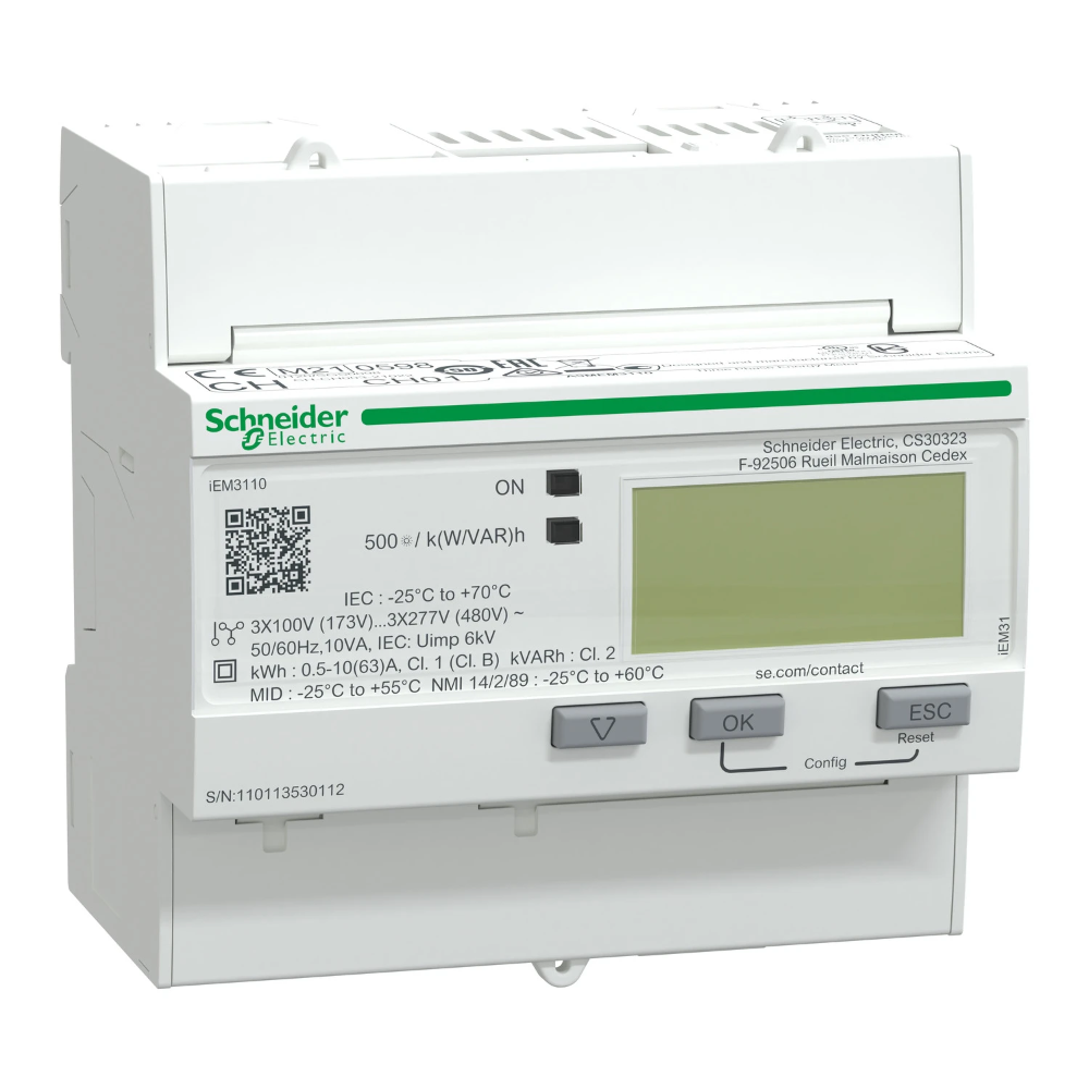 Miniatuur van Schneider Electric energieteller driefasig pulse 63A (A9MEM3110)