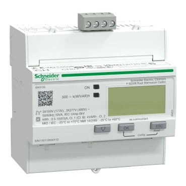 Miniatuur van Schneider Electric energieteller driefasig multi MID 63A ModBus (A9MEM3155)