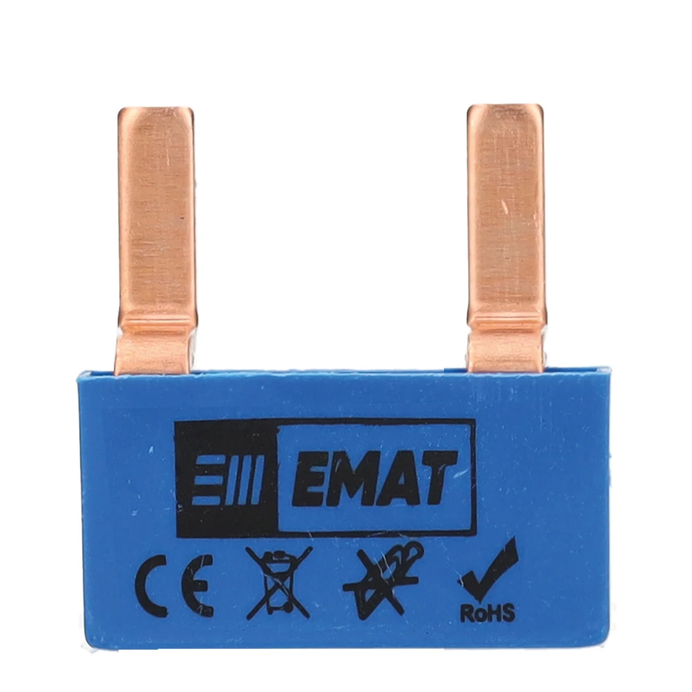 Miniatuur van EMAT doorverbinder 2-voudig blauw (85220027)