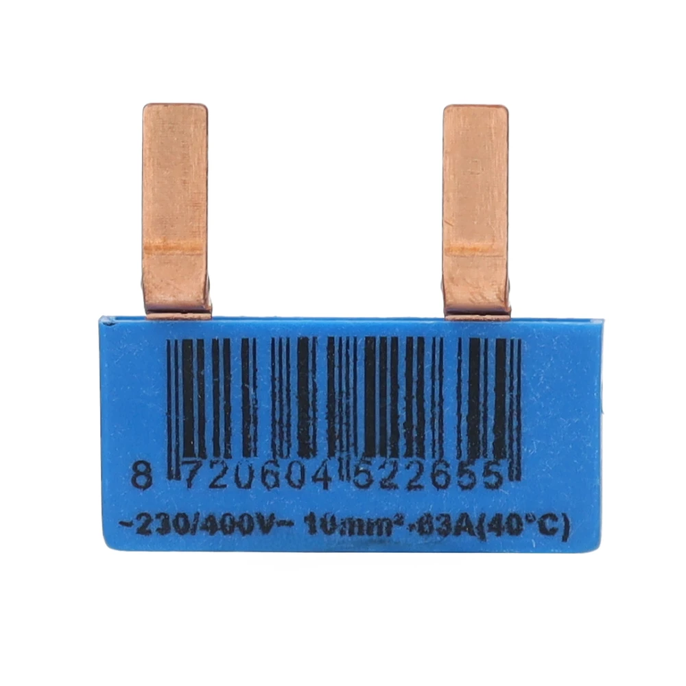 Miniatuur van EMAT doorverbinder 2-voudig blauw (85220027)