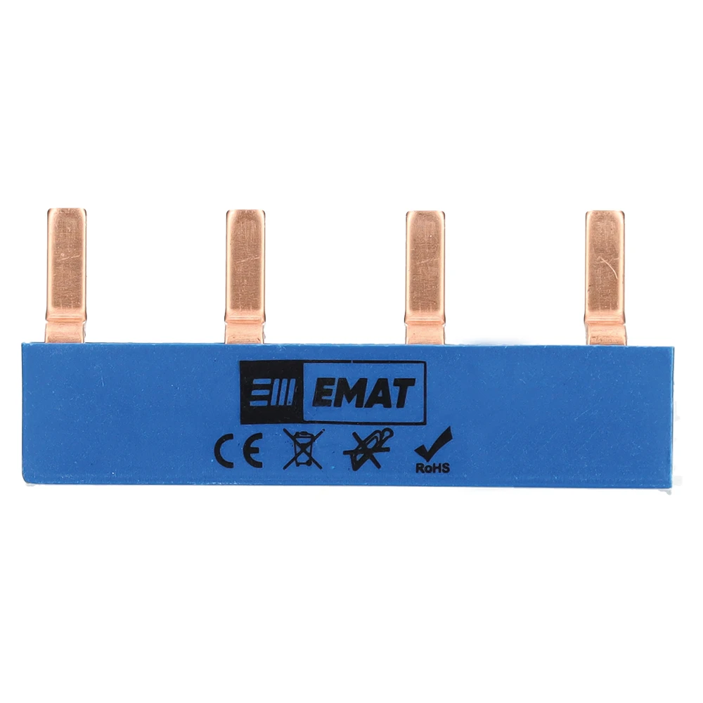 Miniatuur van EMAT doorverbinder 4-voudig blauw (85220029)