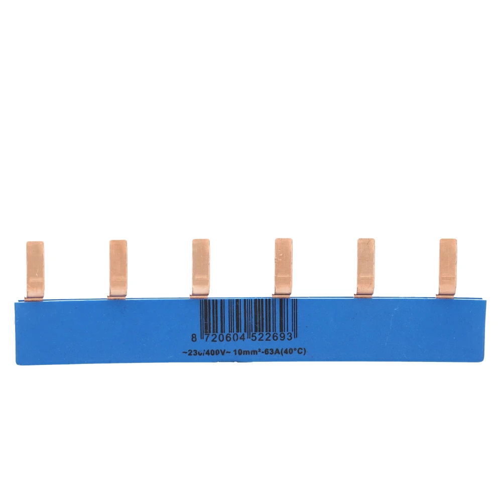 Miniatuur van EMAT doorverbinder 6-voudig blauw (85220031)