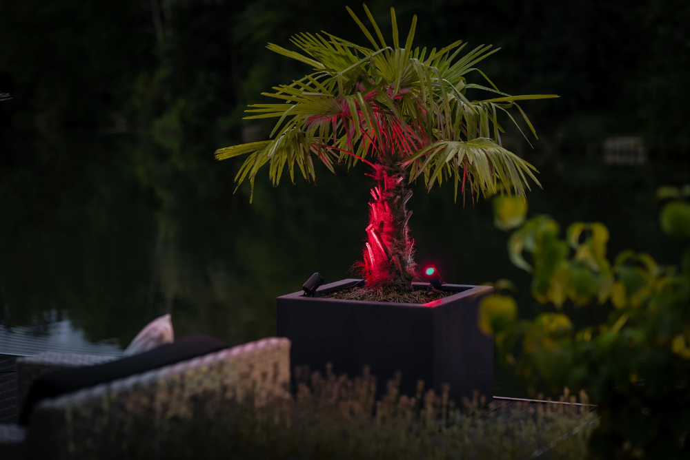 Miniatuur van Lightpro Castor Smart grondspot Smart MR16 RGB en CCT 5W 207lm IP44 - antraciet (200N)