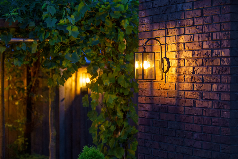 Miniatuur van Garden Lights Columba wandlamp filament LED BA15D 4W 280lm warm wit IP44 zwart (3187011)