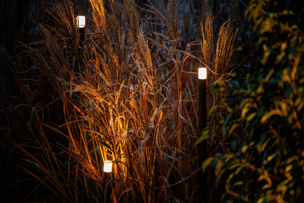 Miniatuur van Lightpro Erba staande buitenlamp 1.1W IP44 - antraciet set van 3 stuks (222P)
