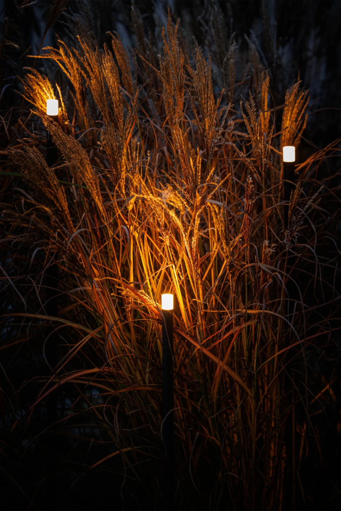Miniatuur van Lightpro Erba staande buitenlamp 1.1W IP44 - antraciet set van 3 stuks (222P)