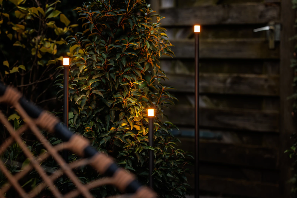 Miniatuur van Lightpro Erba staande buitenlamp 1.1W IP44 - antraciet set van 3 stuks (222P)