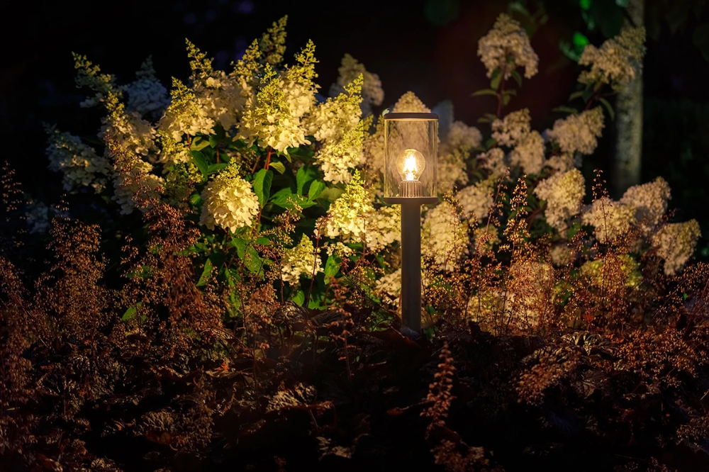 Miniatuur van Lightpro Eros Hi staande buitenlamp filament LED 3.5W 277lm 870mm IP44 - zwart (214P)