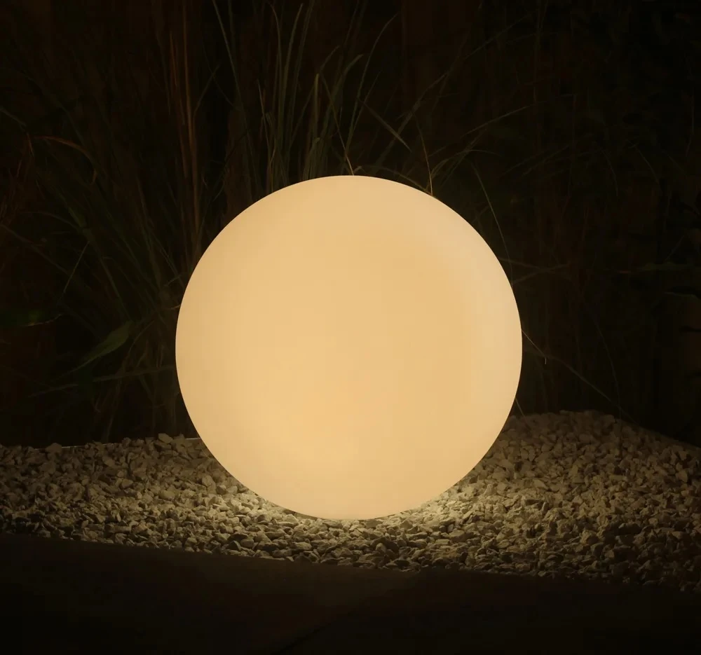 Miniatuur van Garden Lights Round 50 Smart bollamp MR16 RGB CCT Ø500mm IP44 wit (2617451)