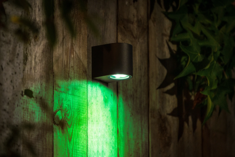 Miniatuur van Garden Lights Gilvus Smart opbouwspot MR16 5W RGB CCT IP44 - zwart (3223011)