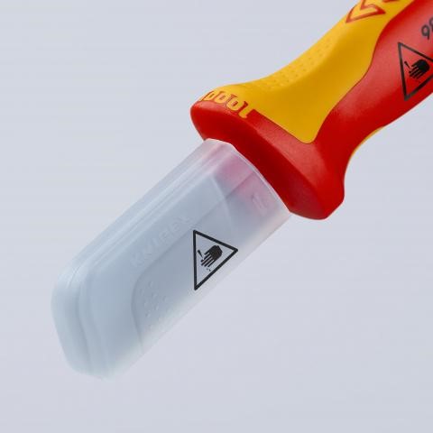 Miniatuur van KNIPEX kabelmes recht VDE 190mm (98 52)