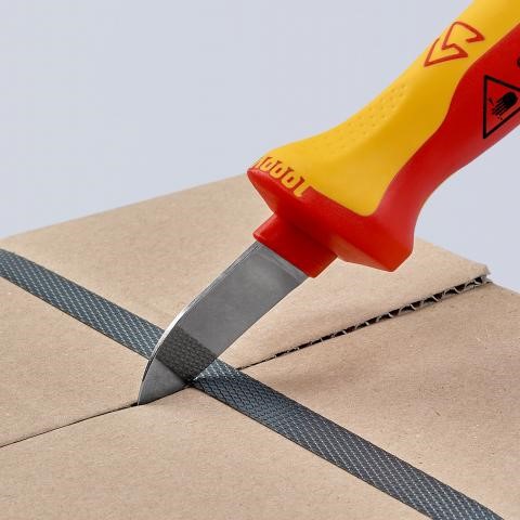Miniatuur van KNIPEX kabelmes recht VDE 190mm (98 52)