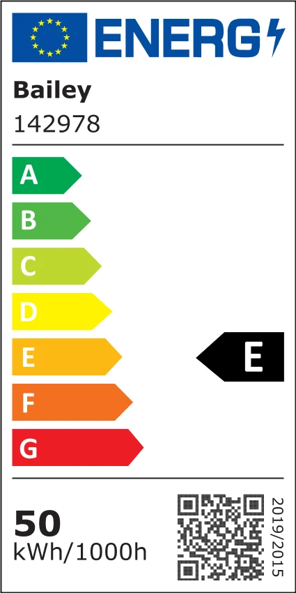 Miniatuur van Bailey LED schijnwerper met sensor 50W met afstandsbediening 5.500lm daglicht 6500K IP65 - zwart (142978)