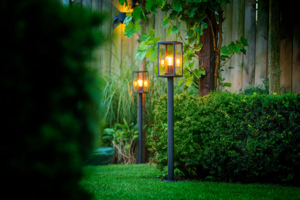 Miniatuur van Garden Lights Limosa 90 staande buitenlamp filament 2000K 880mm IP44 - zwart (3191011)
