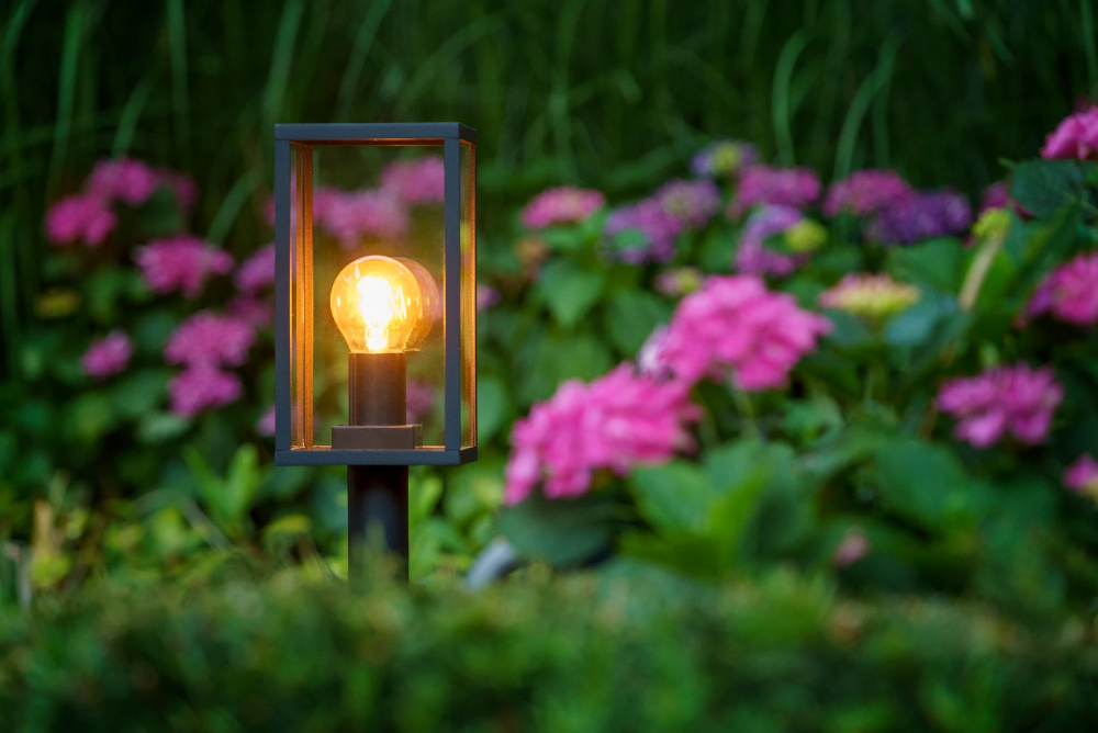 Miniatuur van Garden Lights Limosa 90 staande buitenlamp filament 2000K 880mm IP44 - zwart (3191011)