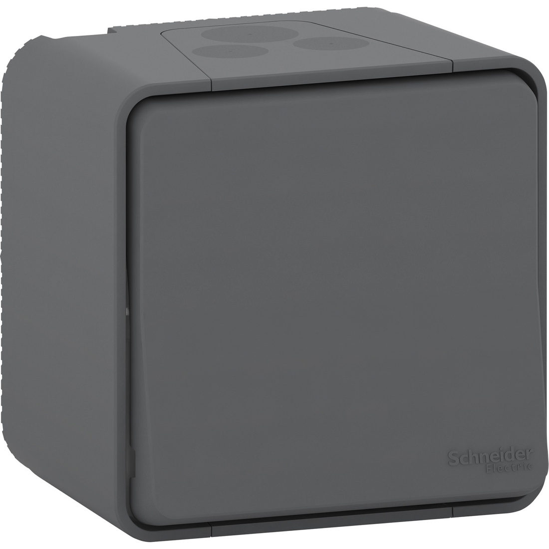 Miniatuur van Schneider-Merten impulsschakelaar opbouw IP55 - Mureva Styl mat grijs (MUR35026)