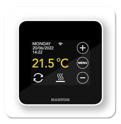 Miniatuur van Magnum elektrische vloerverwarmingsmat 25 m² (3125W) met thermostaat