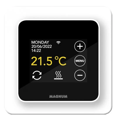 Miniatuur van Magnum elektrische vloerverwarmingsmat  1.5 M2 225W + WiFi thermostaat wit (200305)