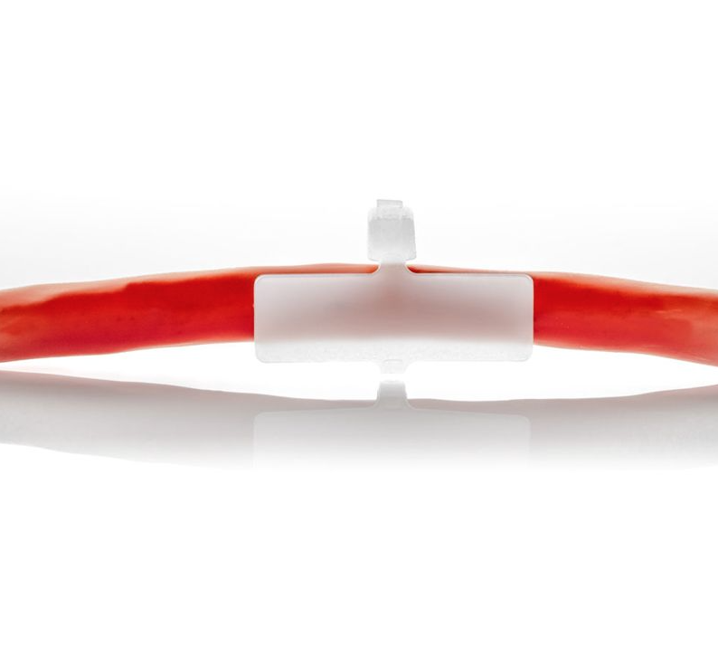 Miniatuur van WKK colsonband 2.5x200mm met markeerlabel (25.4x8.0mm) transparant - per 100 stuks (112122971)