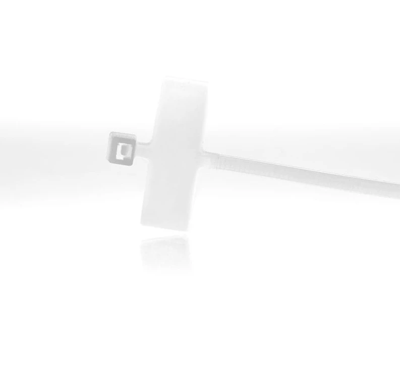 Miniatuur van WKK colsonband 4.8x220mm met markeerlabel (13X28mm) transparant - per 100 stuks (112136971)