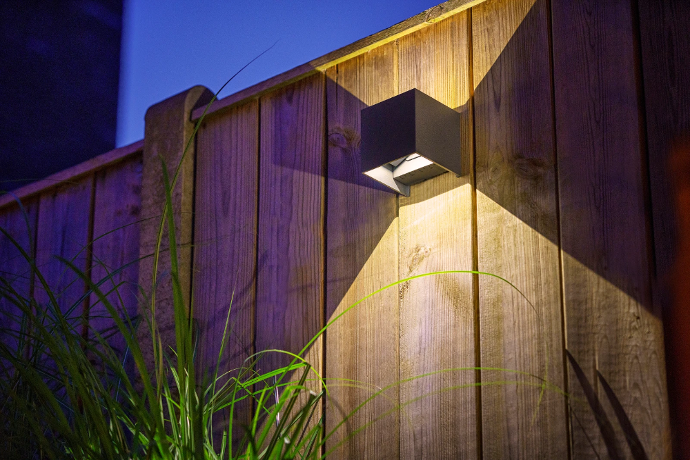 Miniatuur van Garden Lights Mauri opbouwspot 6W kantelbaar vierkant IP54 zwart (3177011)
