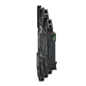 Miniatuur van Schneider Electric Harmony RSL insteekrelais 1C/O 24V DC 6A met LED (RSL1PRBU)