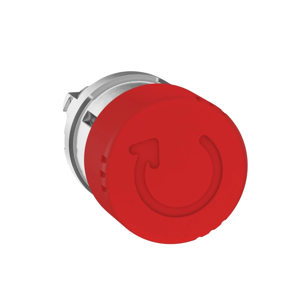 Miniatuur van Schneider Electric Harmony XB4 noodstop knop draaiontgrendeling Ø30mm - rood (ZB4BS834)