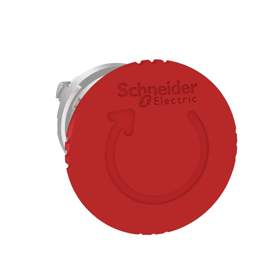 Miniatuur van Schneider Electric Harmony XB4 noodstop knop draaiontgrendeling Ø22mm - rood (ZB4BS844)