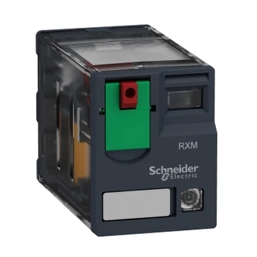 Miniatuur van Schneider Electric Zelio RXM mini insteekrelais 4C/O 24V AC 6A met LED (RXM4AB2B7)