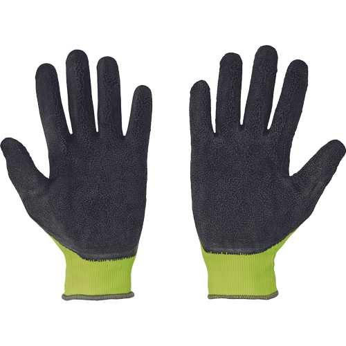 Miniatuur van Cerva palawan nylon handschoen met latex coating maat 8 (0108002999080BN)