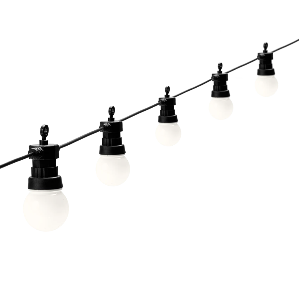 Miniatuur van Garden Lights Partylights prikkabel 10 lampen 12V IP44 10 meter - wit (2607061)
