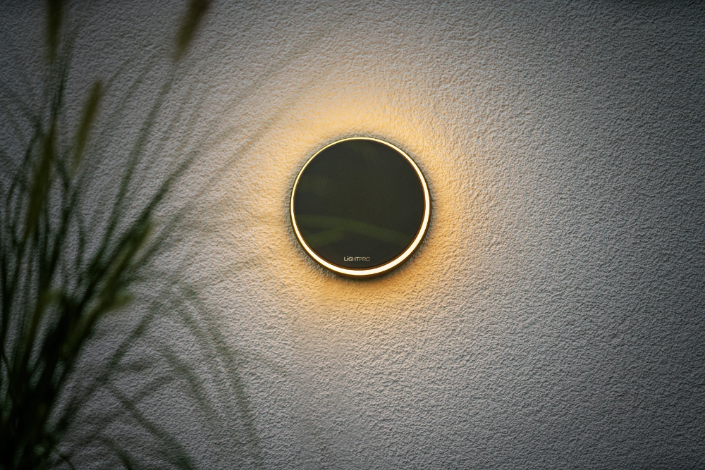 Miniatuur van Lightpro Polaris buitenlamp 6W 43lm Ø145mm IP44 - antraciet (185W)