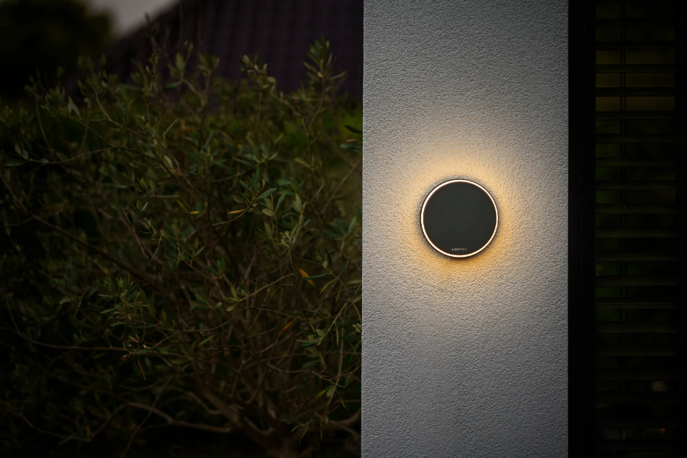 Miniatuur van Lightpro Polaris buitenlamp 6W 43lm Ø145mm IP44 - antraciet (185W)