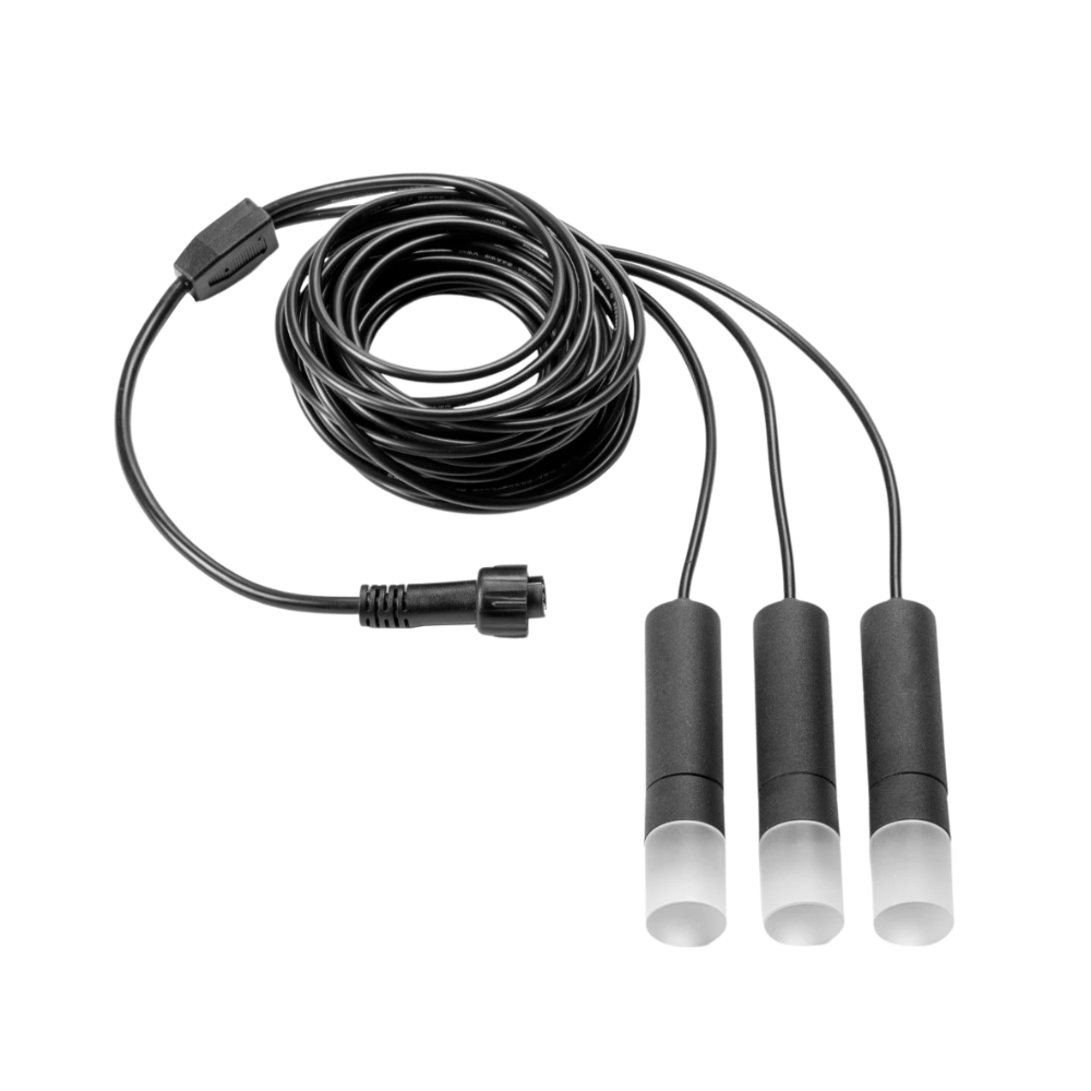 Miniatuur van Light Pro Rodas hangende buitenlamp 3.3W 15lm IP65 - zwart set van 3 stuks (239R)