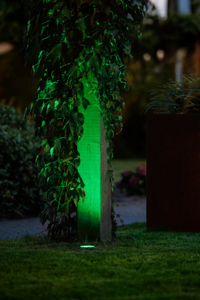 Miniatuur van Garden Lights Rubum Smart grondpin MR16 RGB CCT Ø155x100mm IP67- zwart (3220011)