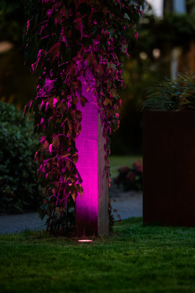 Miniatuur van Garden Lights Rubum Smart grondpin MR16 RGB CCT Ø155x100mm IP67- zwart (3220011)