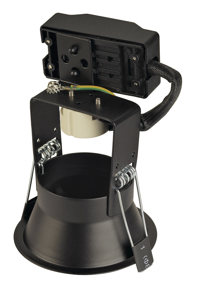 Miniatuur van SLV inbouwspot 50W zaagmaat ø75 mm zwart (1005077)