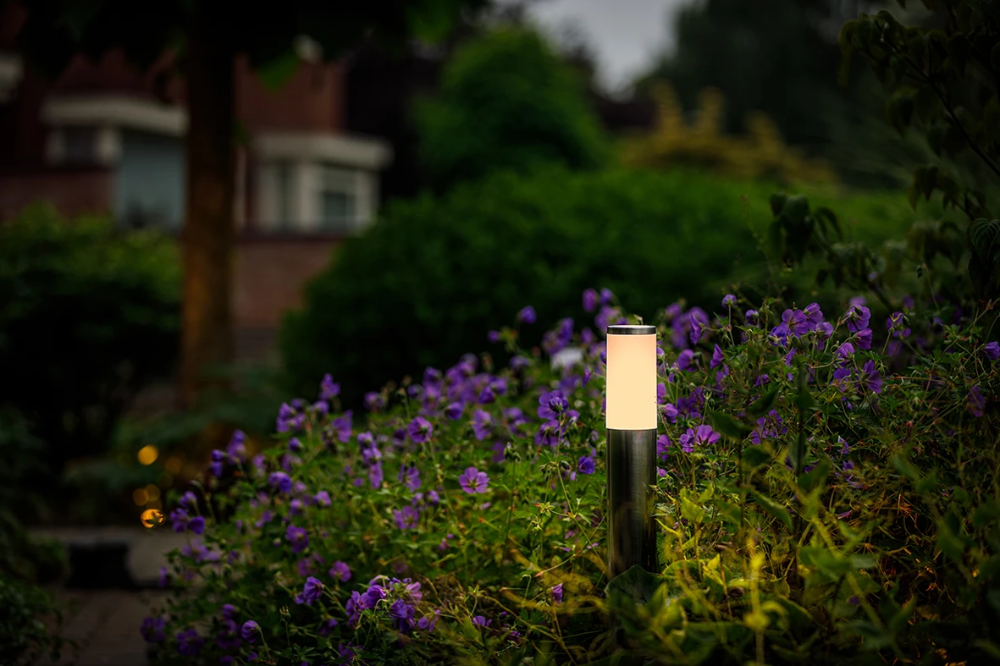 Miniatuur van Garden Lights Silia staande buitenlamp 1W 3000-6000K 600mm IP44 - RVS (4139601)