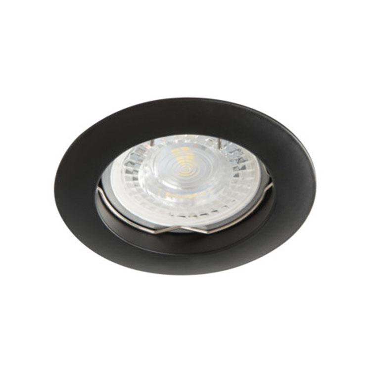 Miniatuur van Inbouwspot rond vast zwart