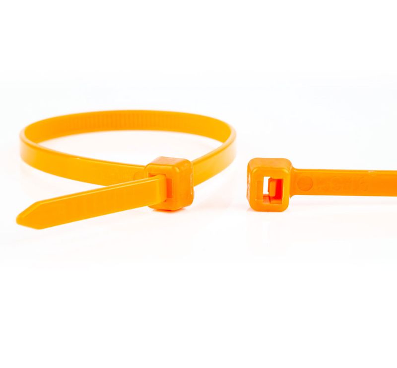 Miniatuur van WKK colsonband 3.6x200mm oranje - per 100 stuks (110124371)