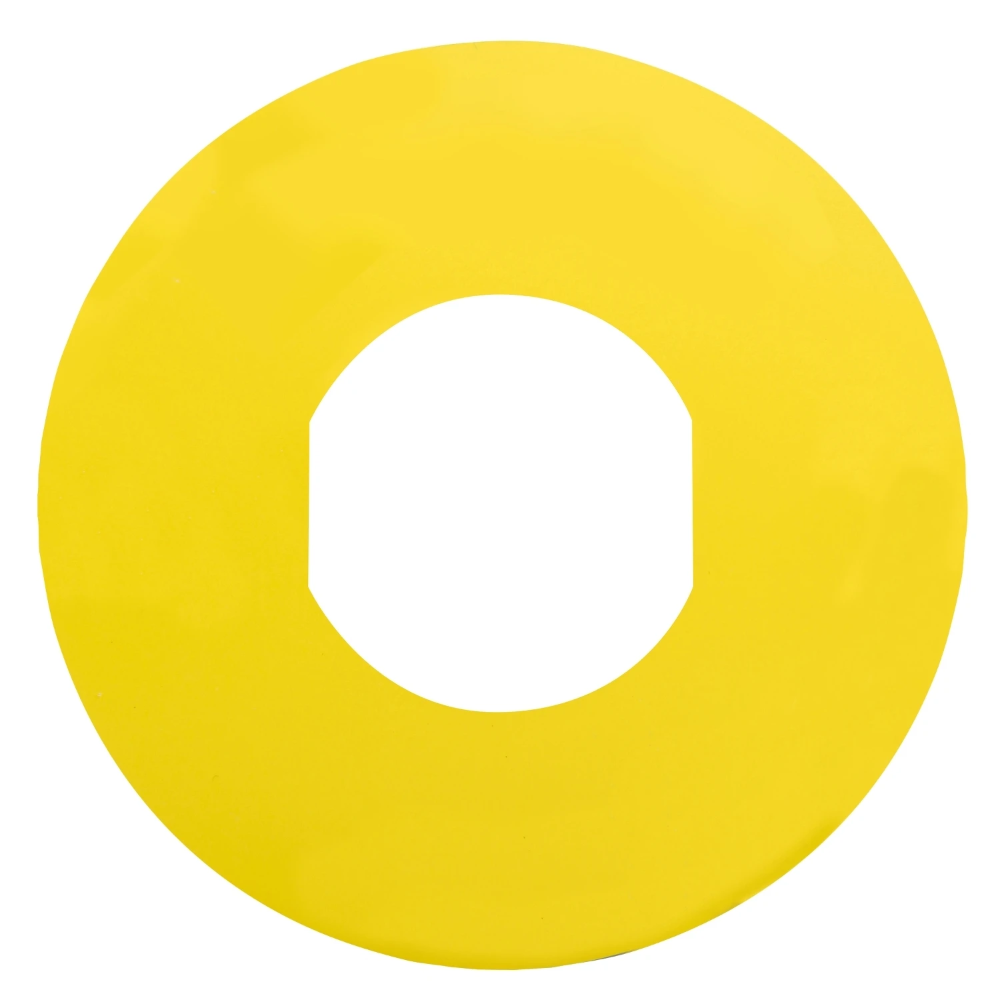 Miniatuur van Schneider Electric Harmony ZBY etiket voor noodstop Ø60mm rond - geel (ZBY9101)