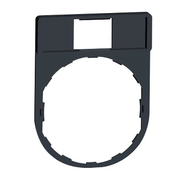 Miniatuur van Schneider Electric Harmony XB4 etikethouder 30x40mm - zwart per 10 stuks (ZBZ32)