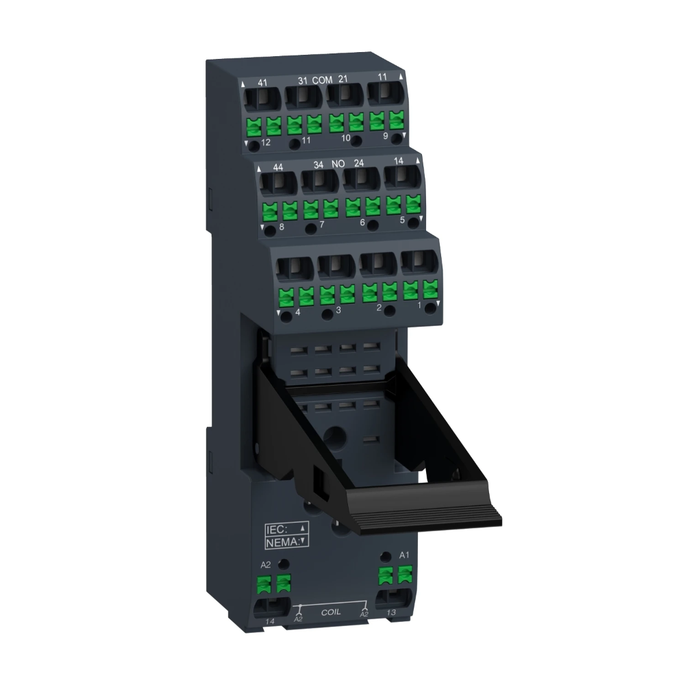 Miniatuur van Schneider Electric Harmony RGZ insteekrelais voet voor RXM2 en RXM4 relais (RXZE14P)